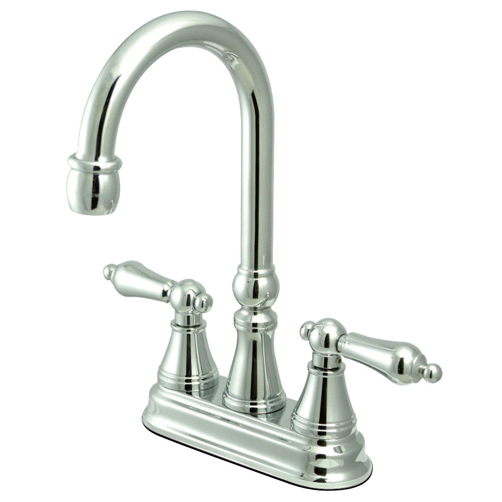 Kingston Brass KS2498AL Governor Bar Faucet Without Pop-Up