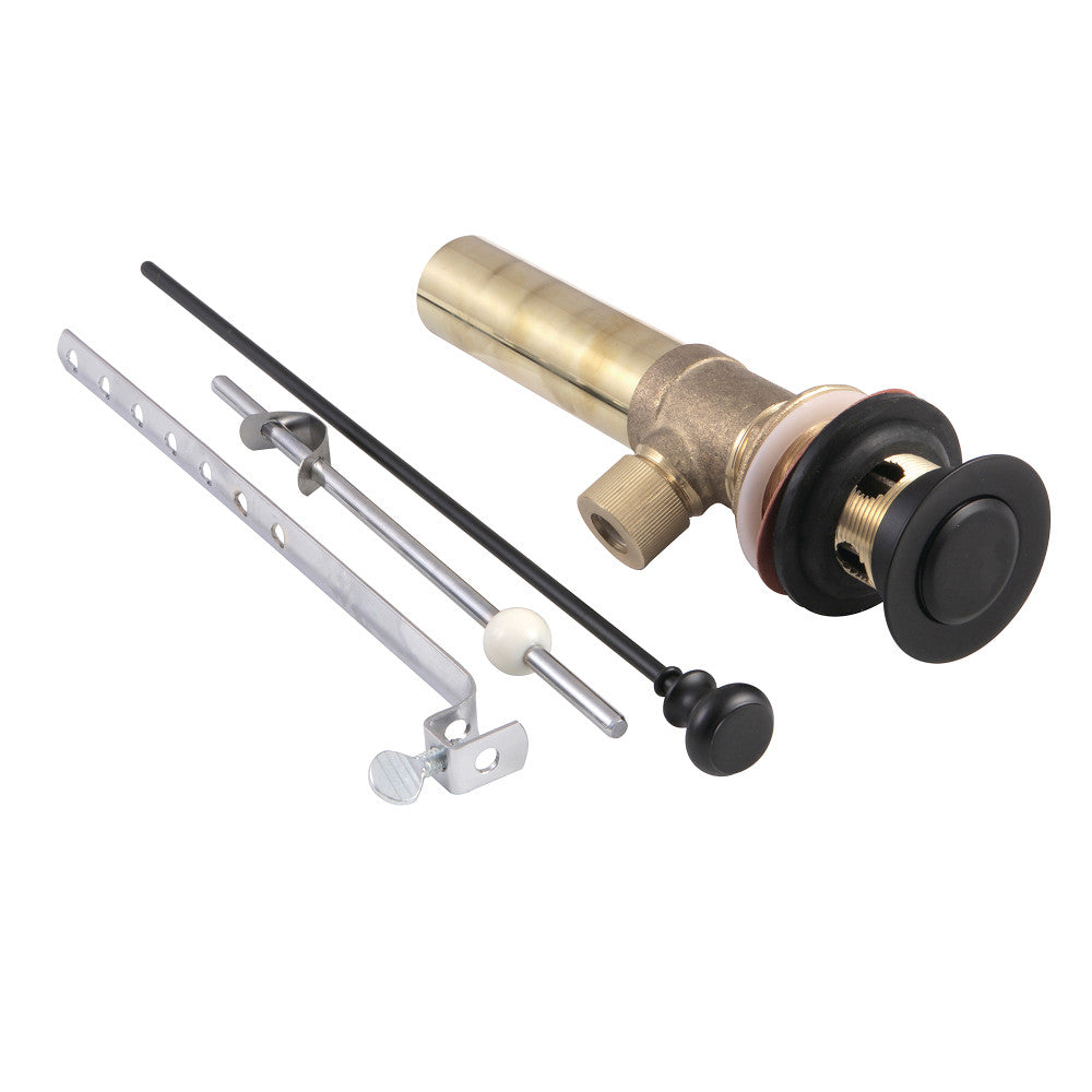 Kingston Brass Pop-Up Drain with Overflow, 22 Gauge