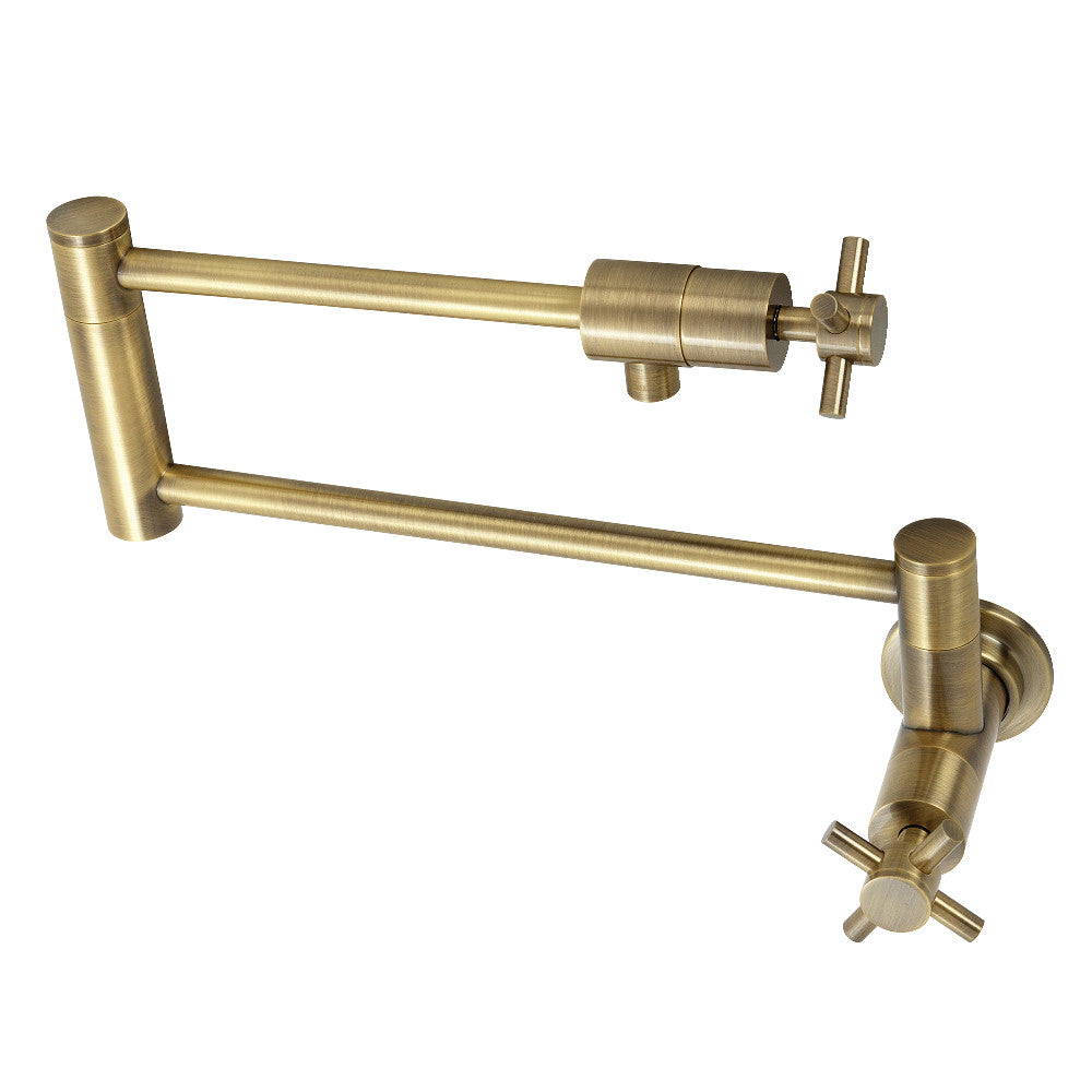 Kingston Brass KS4108DX Concord Wall Mount Pot Filler