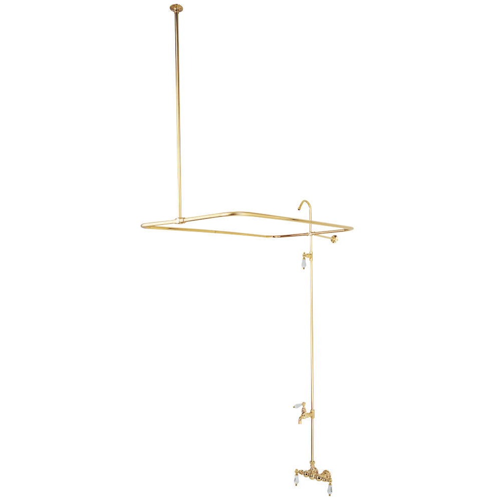 Vintage 3-3/8-Inch Wall Mount Tub Faucet