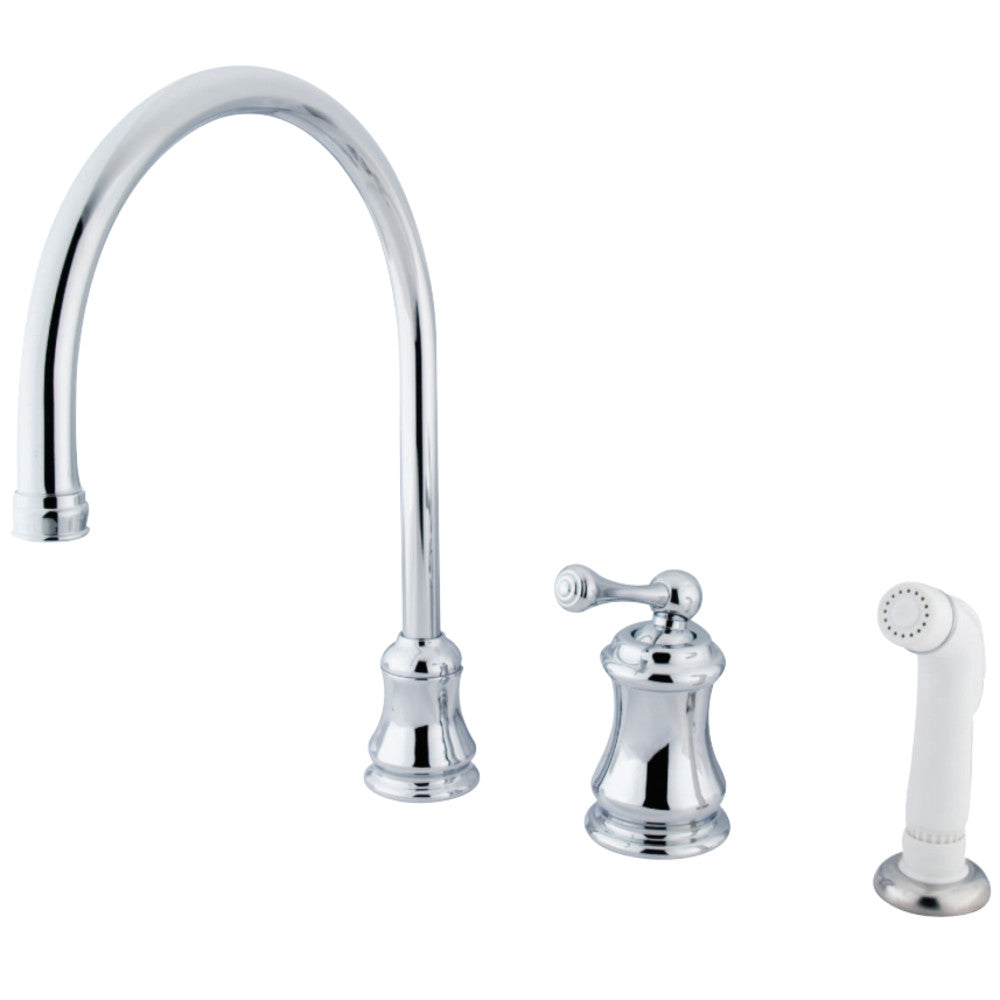 Kingston Brass KS3815BL Widespread Kitchen Faucet