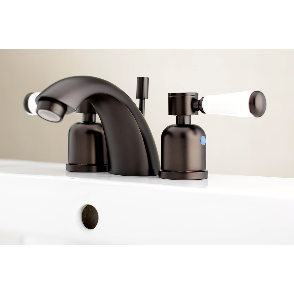 Kingston Brass KB8955DPL Mini-Widespread Bathroom Faucet