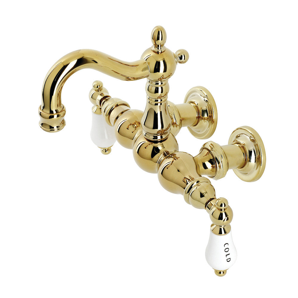 Heritage 3-3/8&quot; Tub Wall Mount Clawfoot Tub Faucet