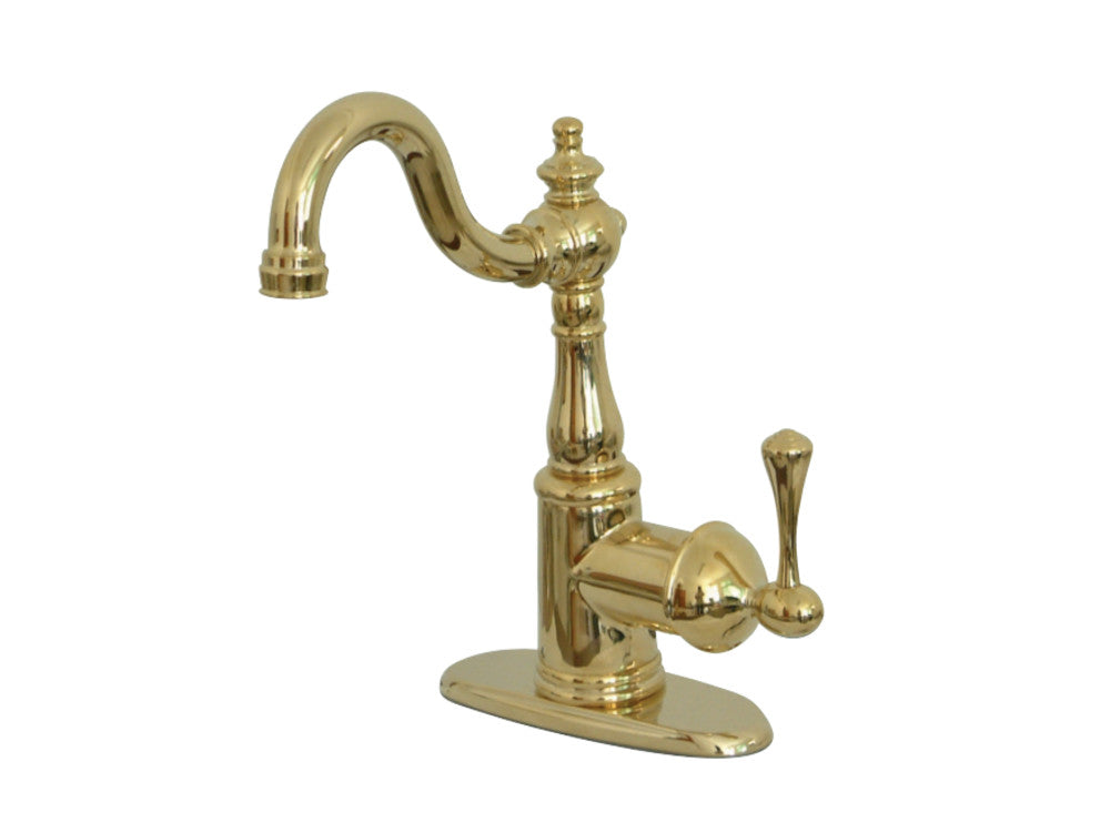 Kingston Brass KS7495BL English Vintage Bar Faucet with Cover Plate