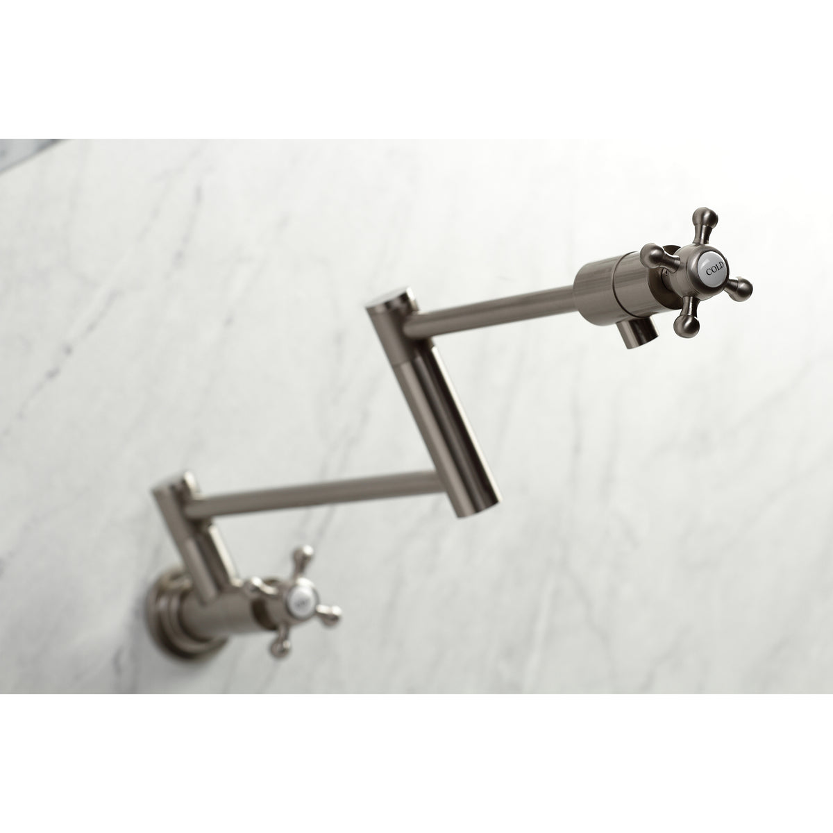 Kingston Brass KS4106BX Metropolitan Wall Mount Pot Filler