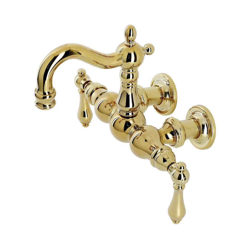 Heritage 3-3/8&quot; Tub Wall Mount Clawfoot Tub Faucet