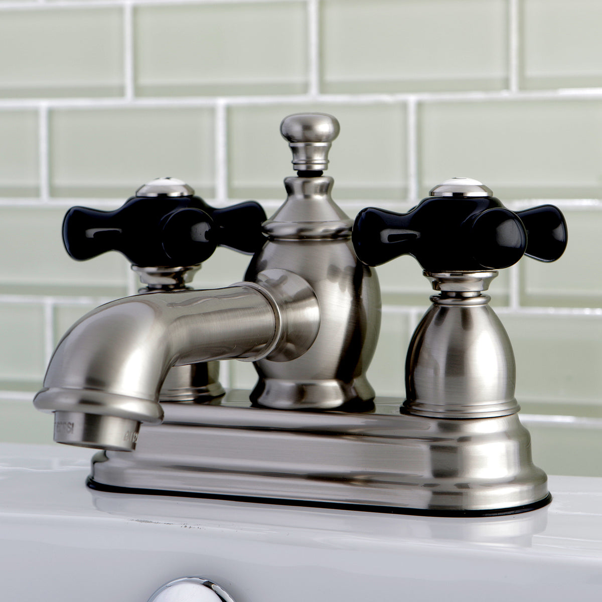 Kingston Brass KS7005PKX 4 in. Centerset Bathroom Faucet