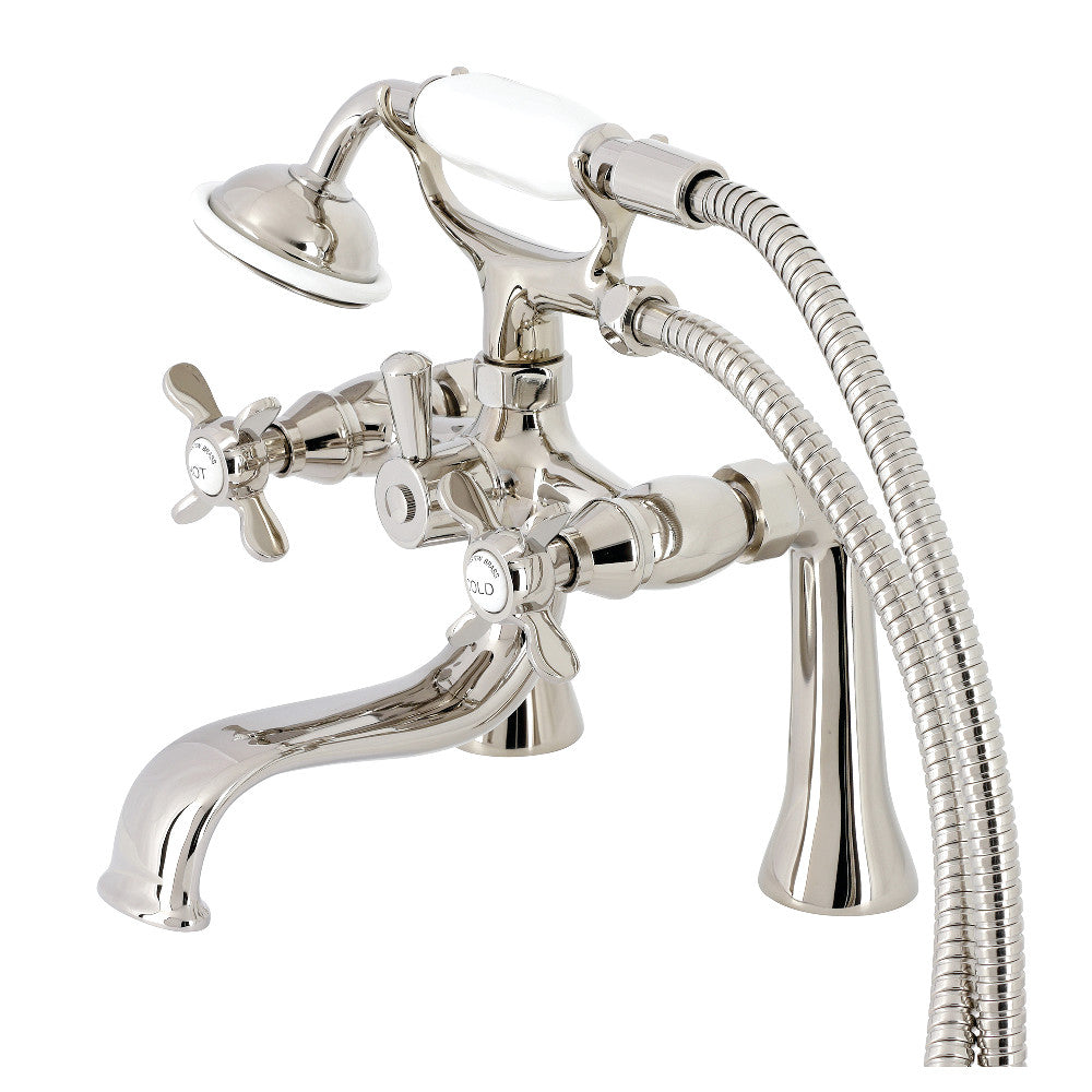 Essex Deck Mount Clawfoot Tub Faucet with Hand Shower