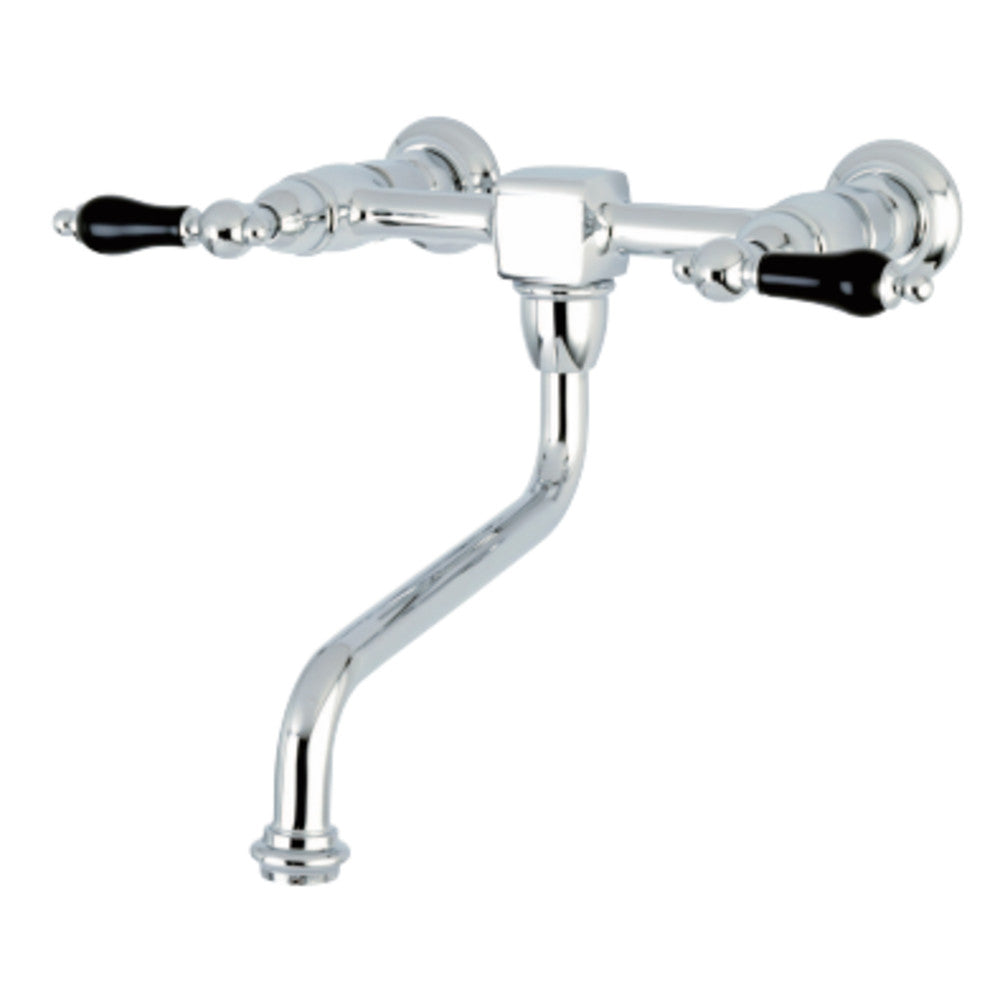 Kingston Brass KS1216PKL Duchess Wall Mount Bathroom Faucet