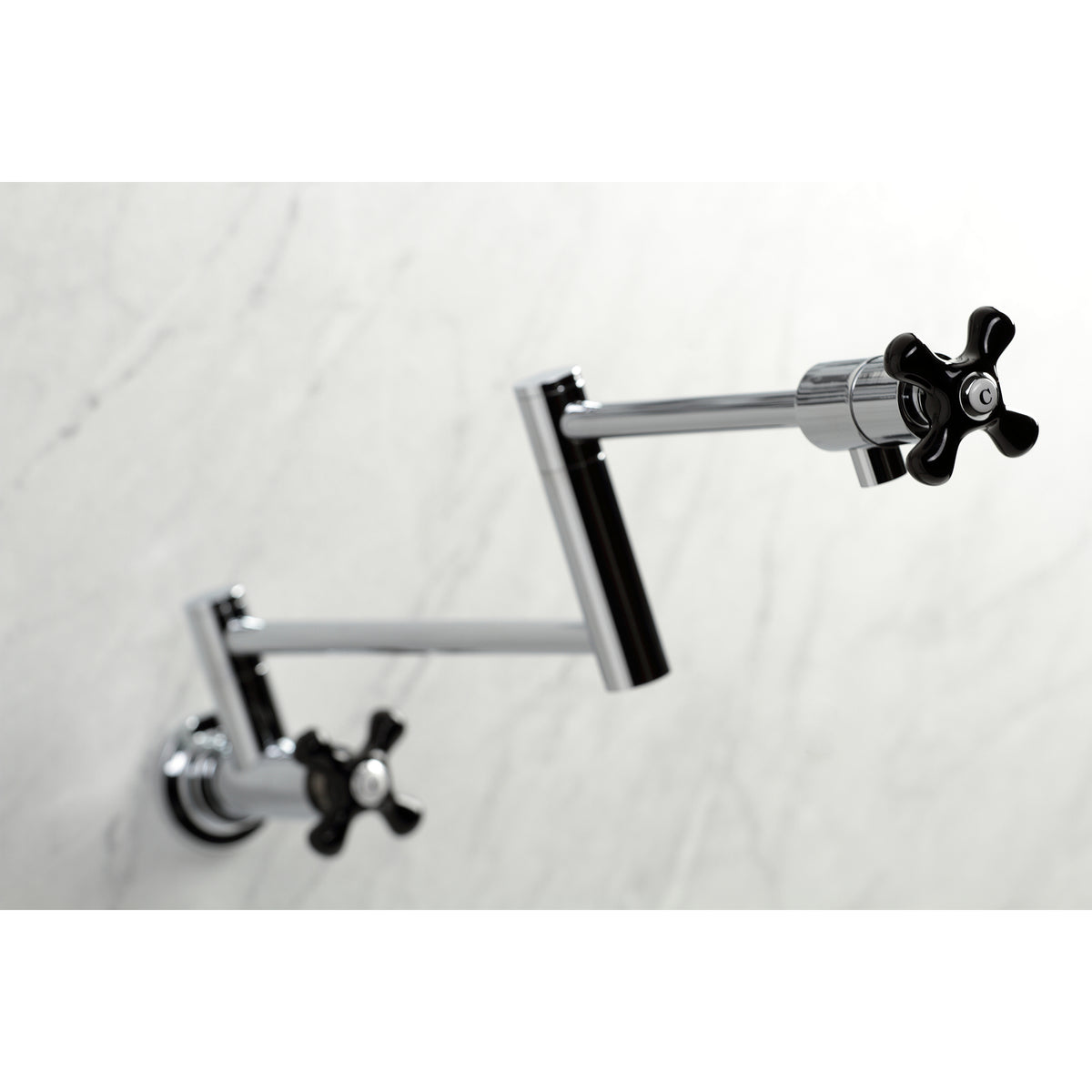 Kingston Brass KS4101PKX Duchess Wall Mount Pot Filler
