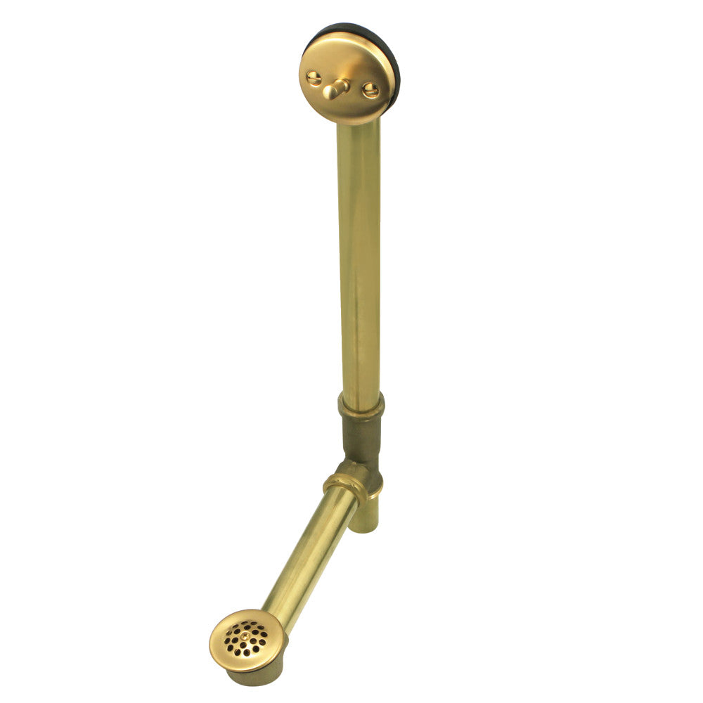 Kingston Brass 20-Inch Trip Lever Waste and Overflow with Grid