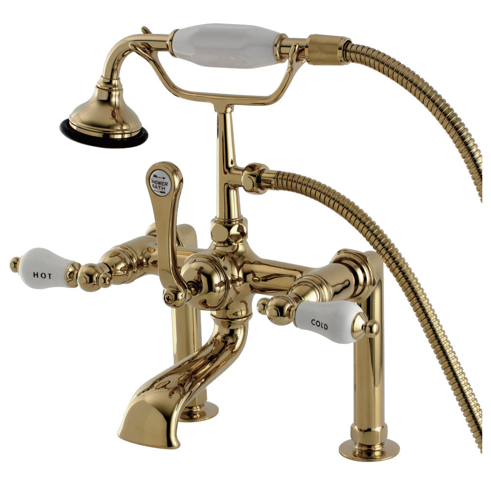 Auqa Vintage Deck Mount Clawfoot Tub Faucet