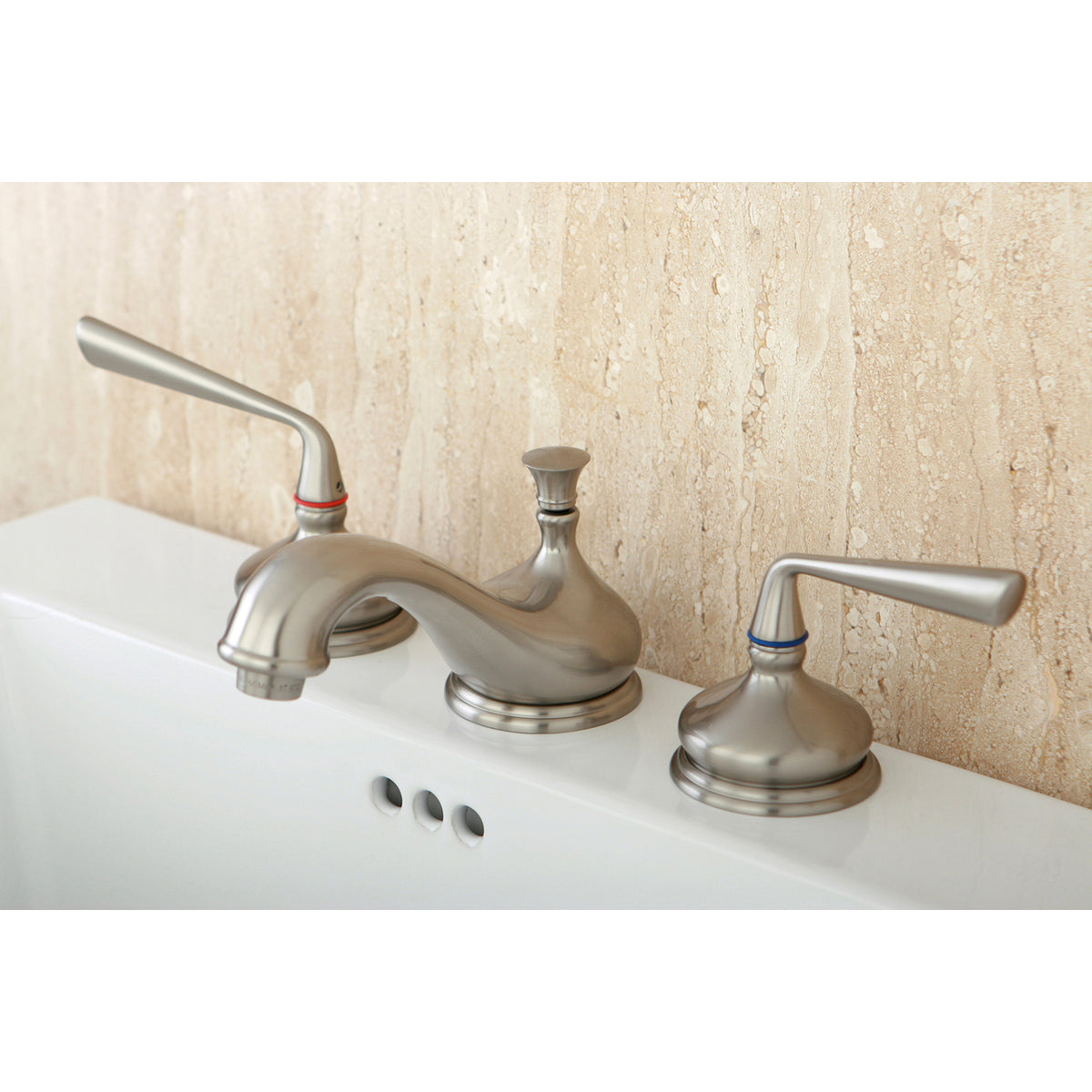 Kingston Brass KS1165ZL 8 in. Widespread Bathroom Faucet