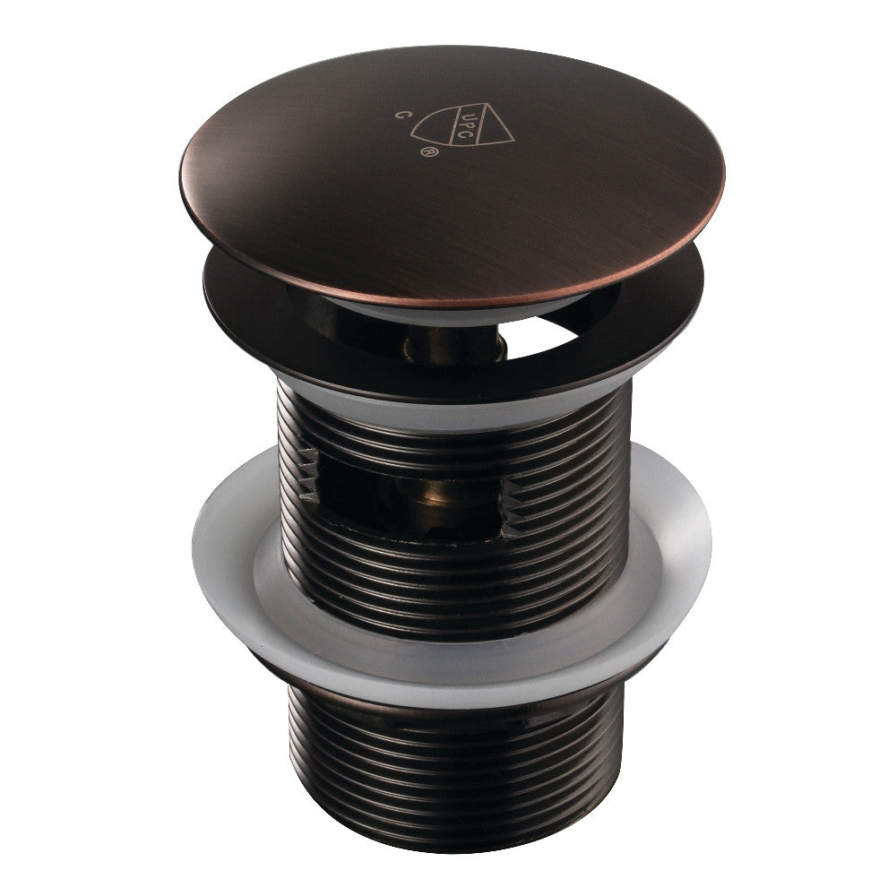 Kingston Brass Trimscape Toe-Touch Tub Drain with Overflow