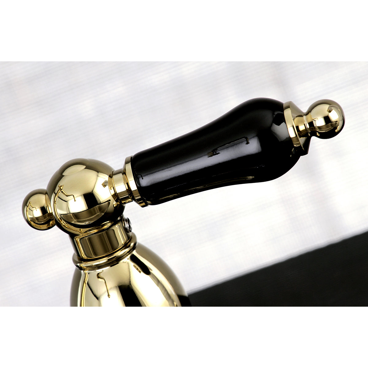 Kingston Brass KB1795PKLLS Widespread Kitchen Faucet