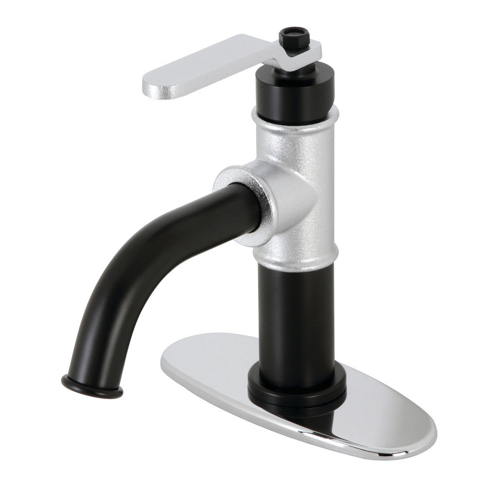 Kingston Brass KSD2828KL Whitaker Single-Handle Bathroom Faucet with Push Pop-Up
