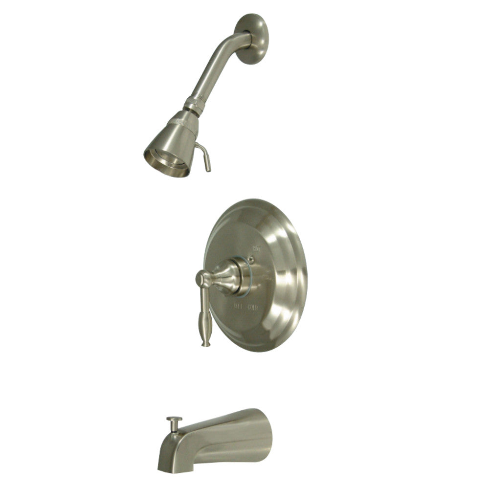 Water Saving Knight Tub &amp; Shower Faucet with Lever Handles
