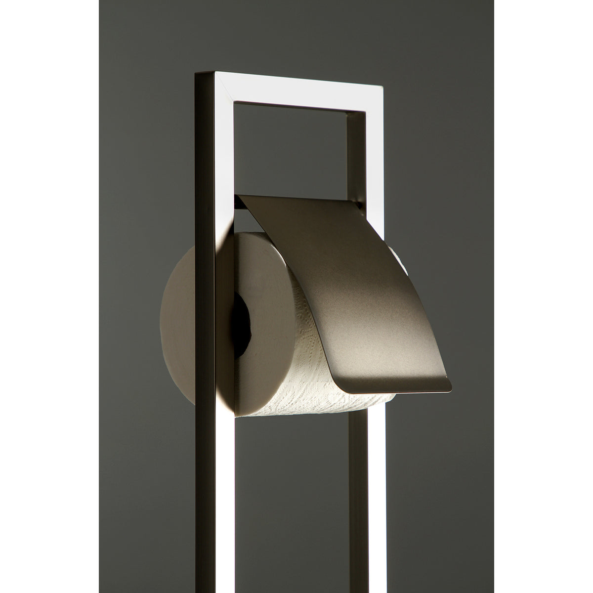 Kingston Brass CC2204 Vintage Freestanding Double Roll Toilet Paper Holder,  Black Stainless, 1 - King Soopers