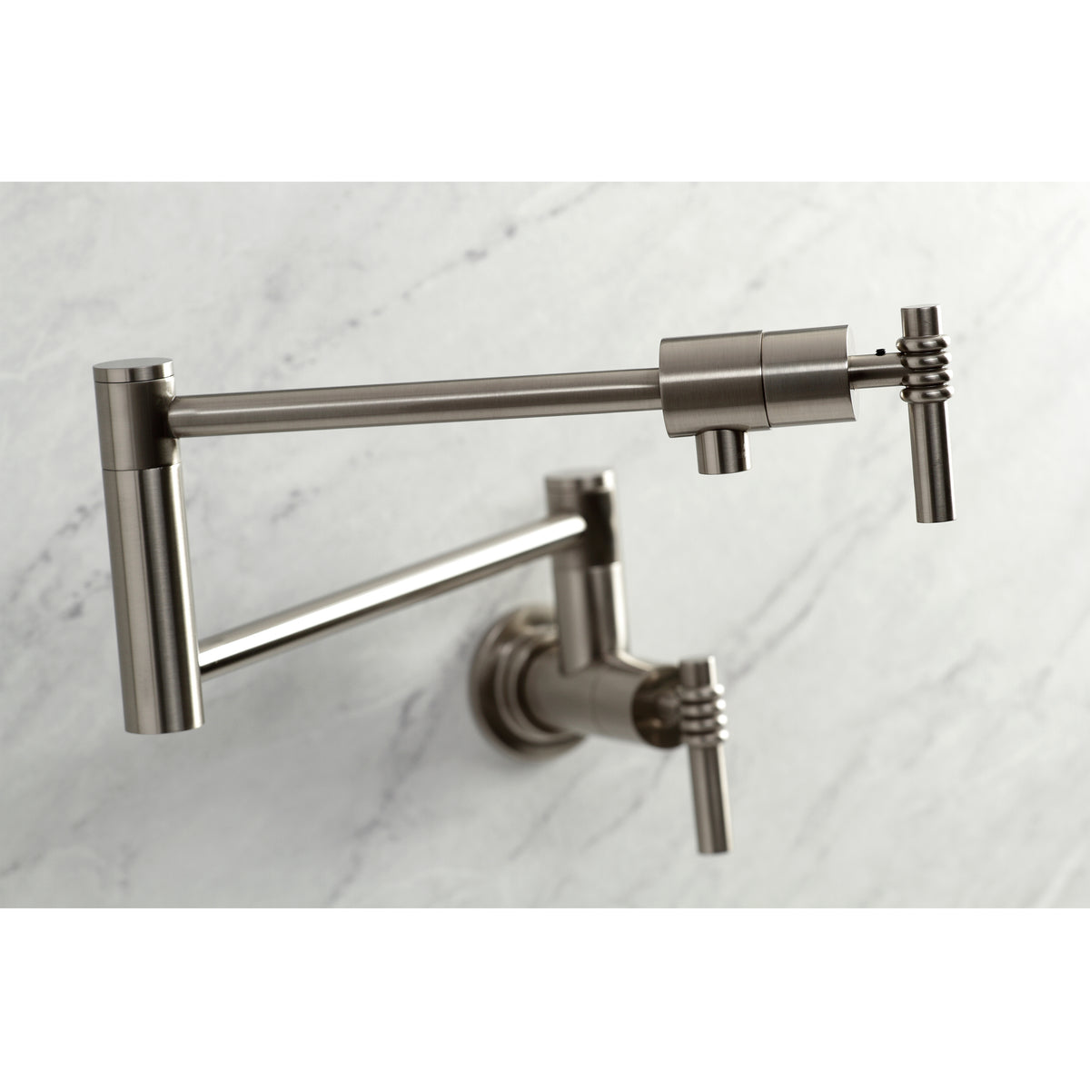Kingston Brass KS4107ML Milano Wall Mount Pot Filler