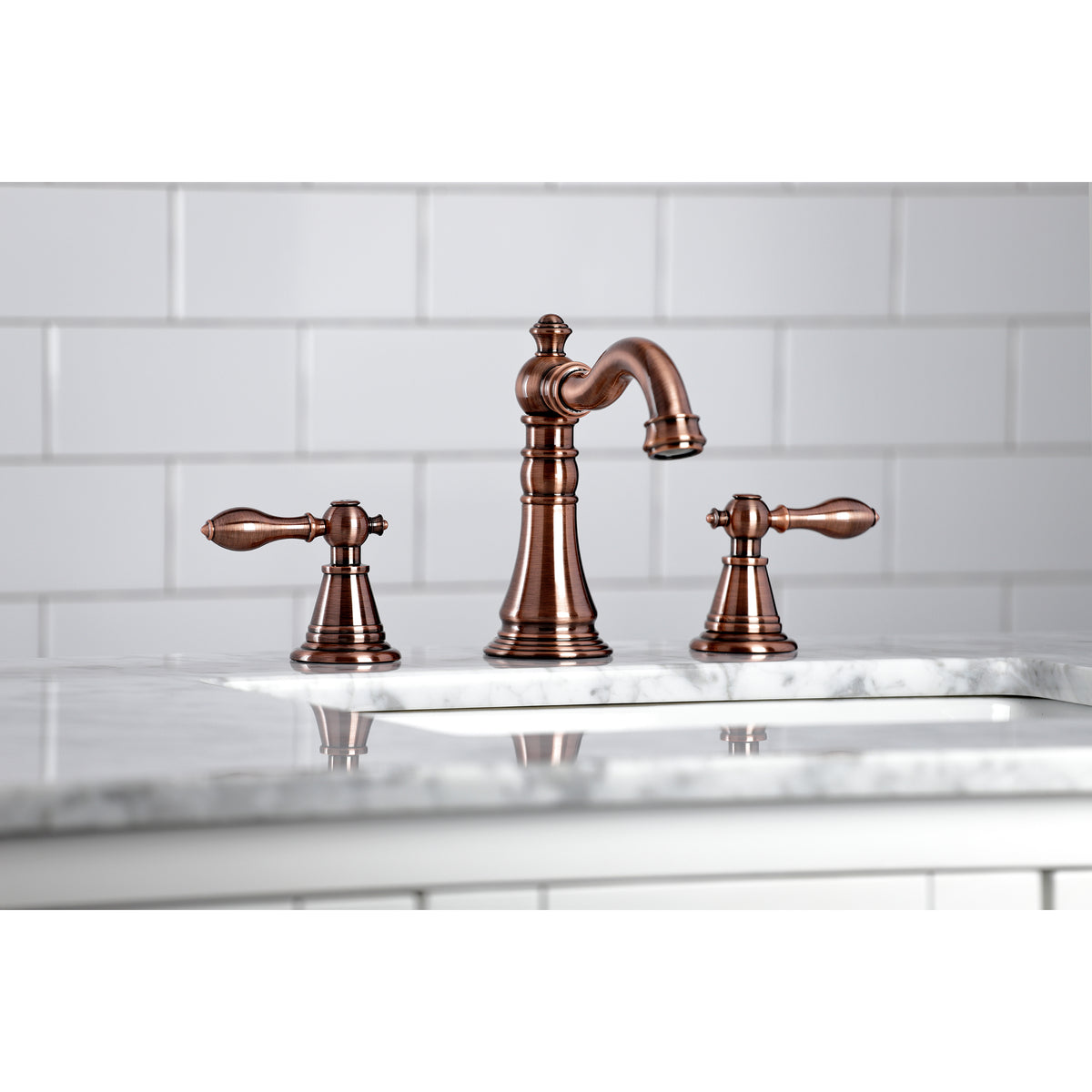 Fauceture FSC1970AL English Classic Widespread Bathroom Faucet