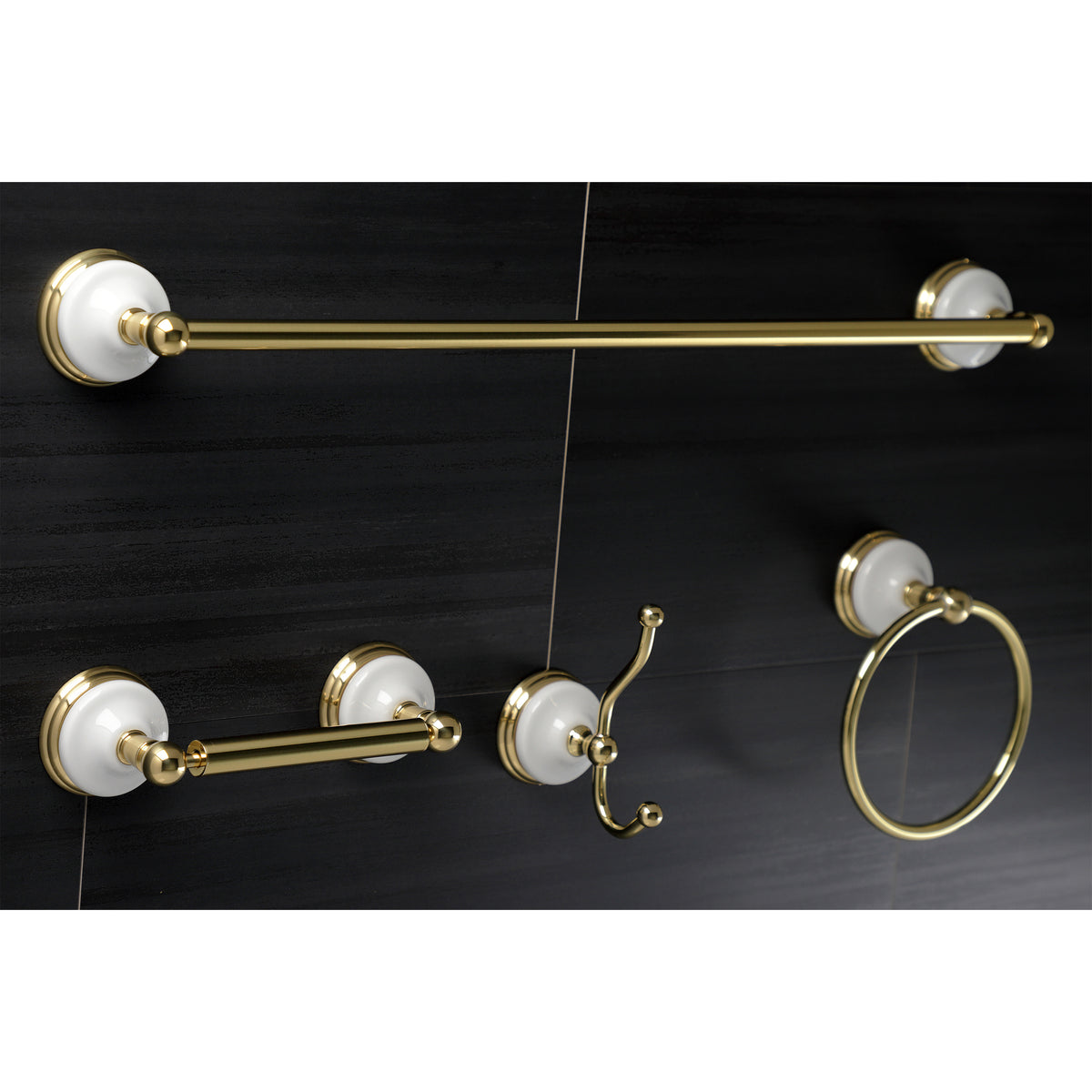 Kingston Brass Victorian 4-Piece Bathroom Hardware