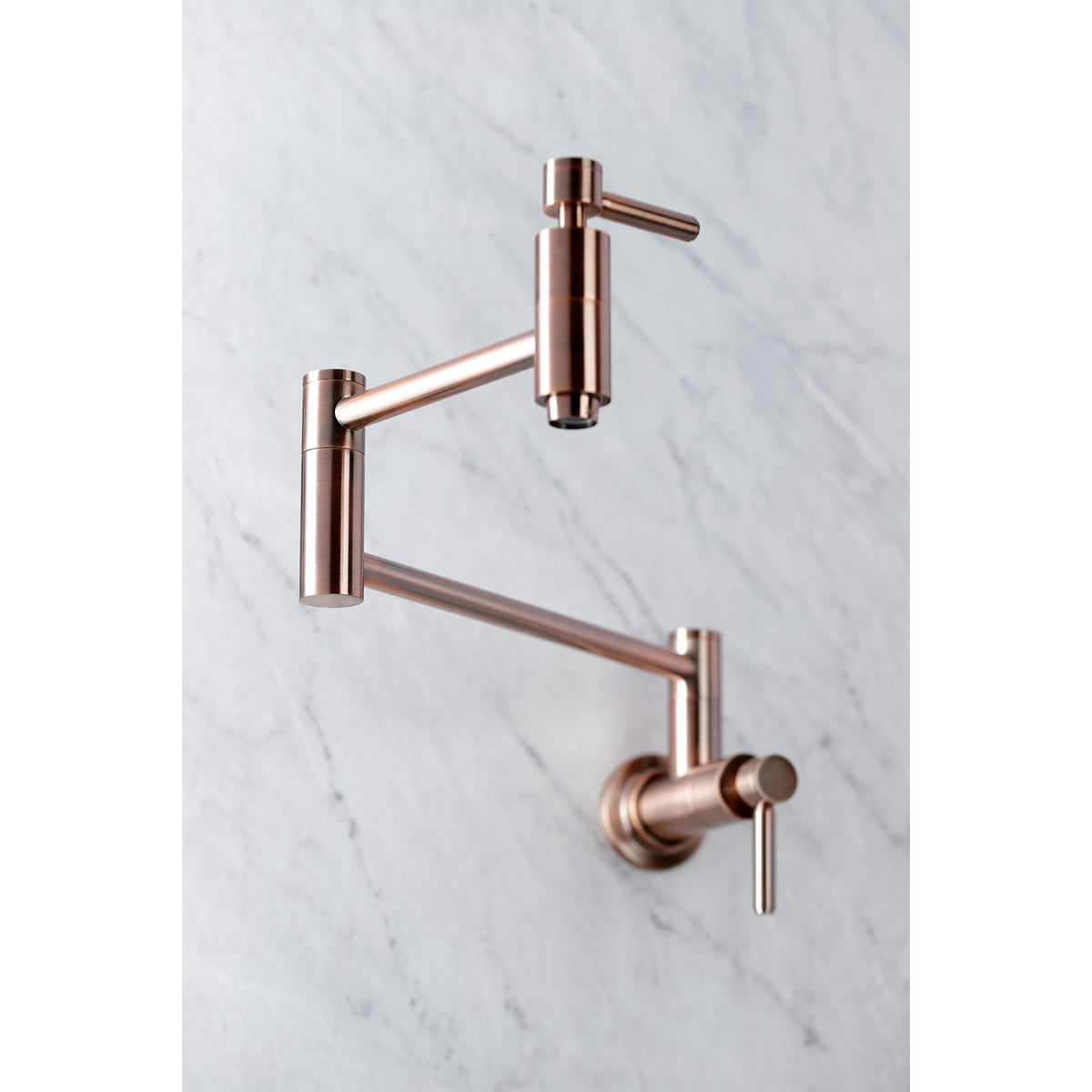 Kingston Brass KS8107DL Concord Wall Mount Pot Filler Kitchen Faucet