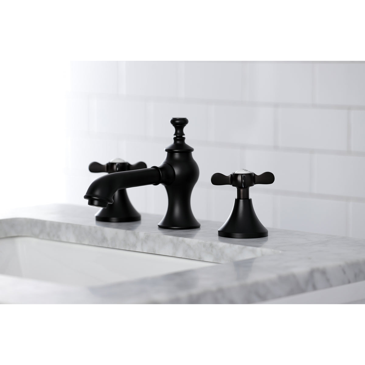 Kingston Brass KC7065BEX 8 in. Widespread Bathroom Faucet