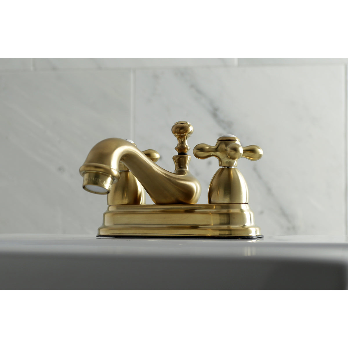 Kingston Brass KS3608AX 4 in. Centerset Bathroom Faucet