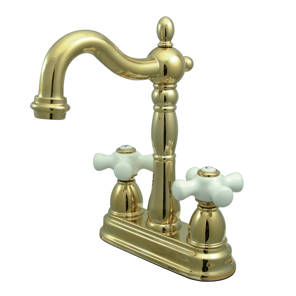 Kingston Brass KB1492PX Heritage Two-Handle Bar Faucet
