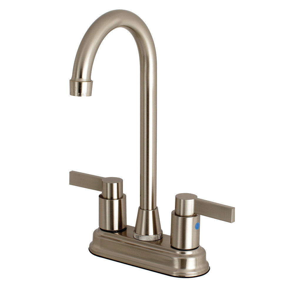 Kingston Brass FB491NDL 4-Inch Centerset High-Arch Bar Faucet