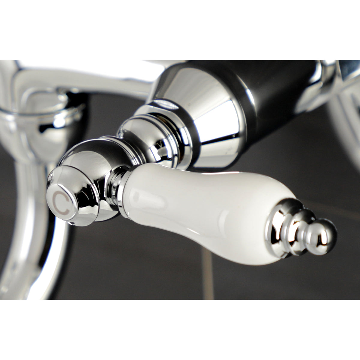 Kingston Brass KS515PN Wall Mount Bathroom Faucet