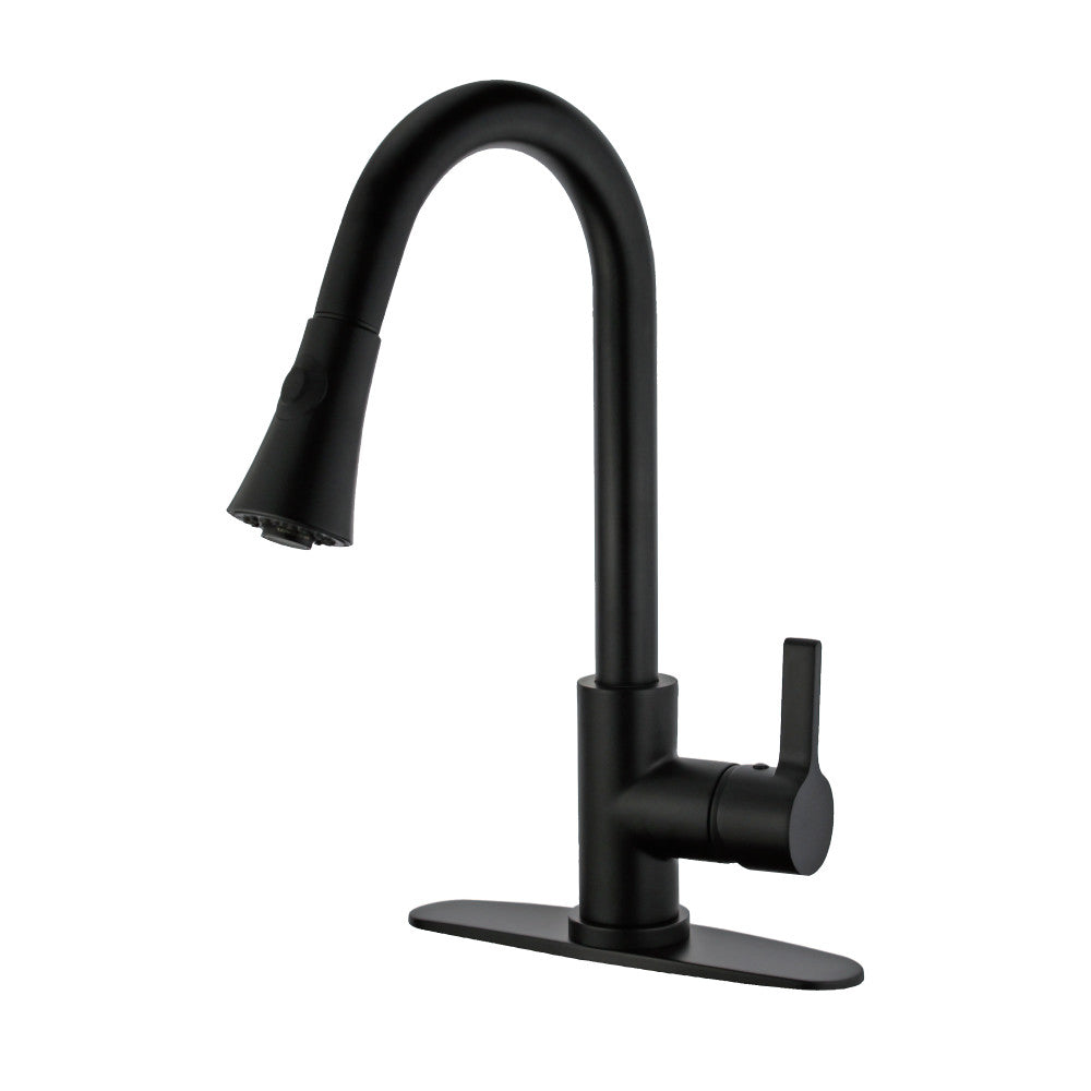Gourmetier LS8723CTL Continental Single-Handle Pull-Down Kitchen Faucet