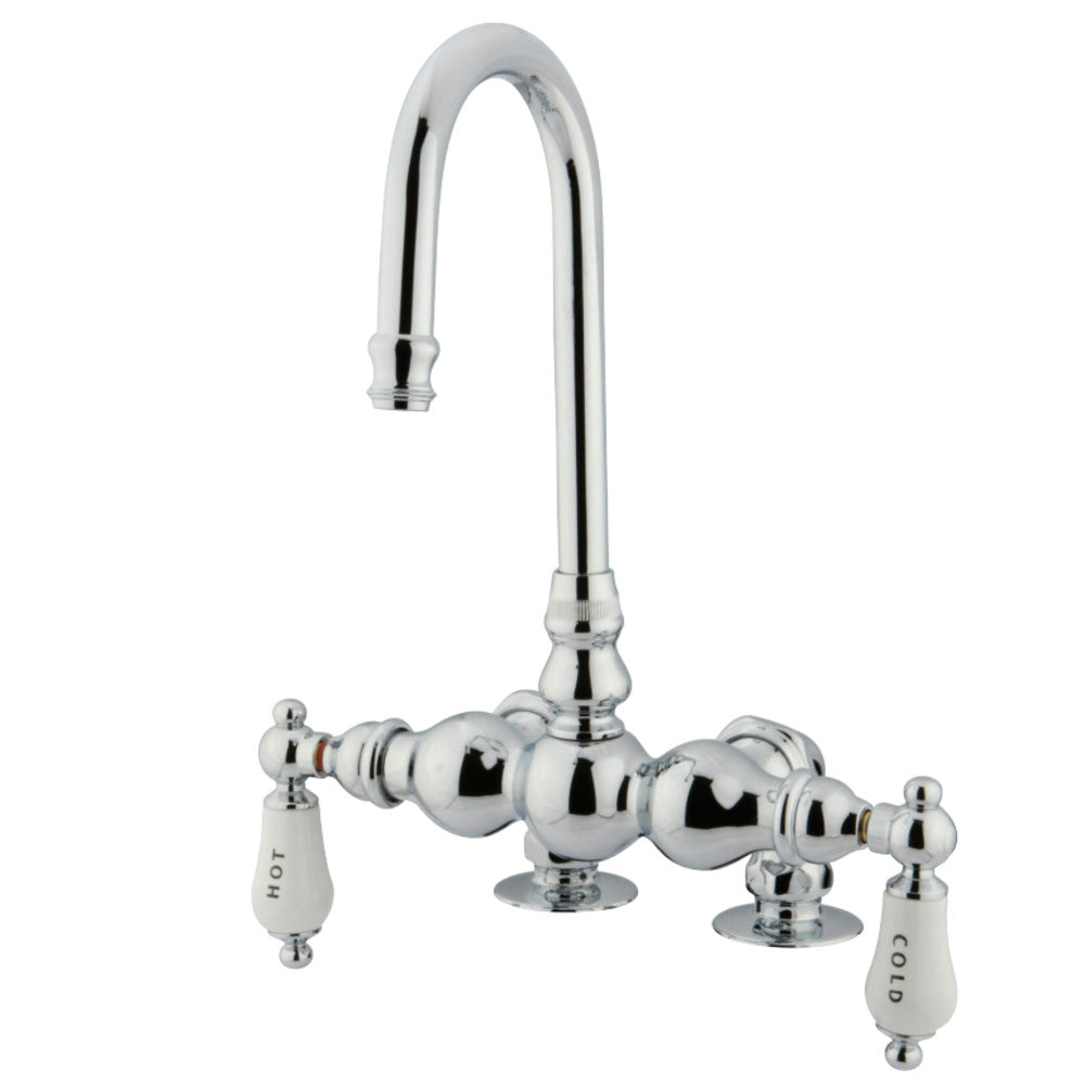 Vintage 3-3/8-Inch Deck Mount Tub Faucet