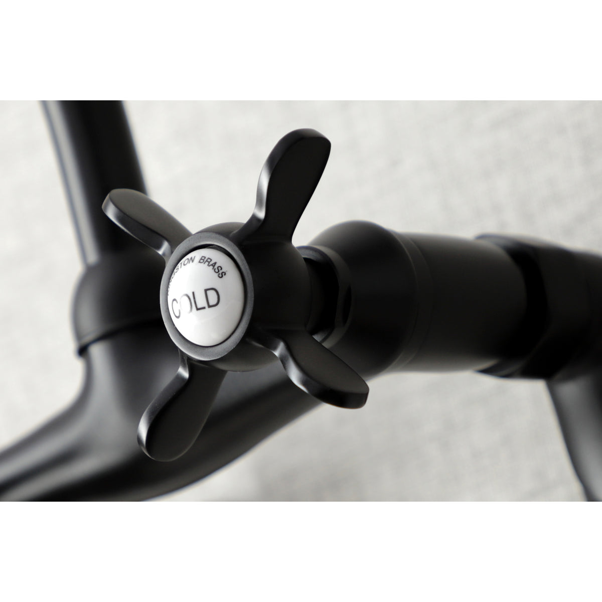 Kingston Brass KS114C Essex Two Handle Wall Mount Kitchen Faucet