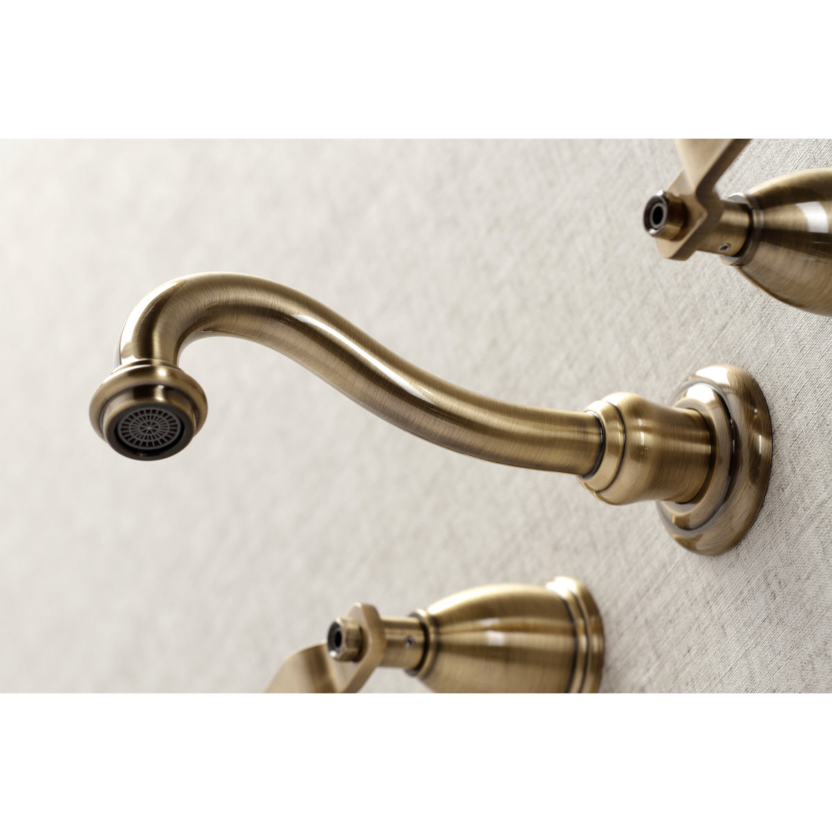 Whitaker Two-Handle Wall Mount Tub Faucet