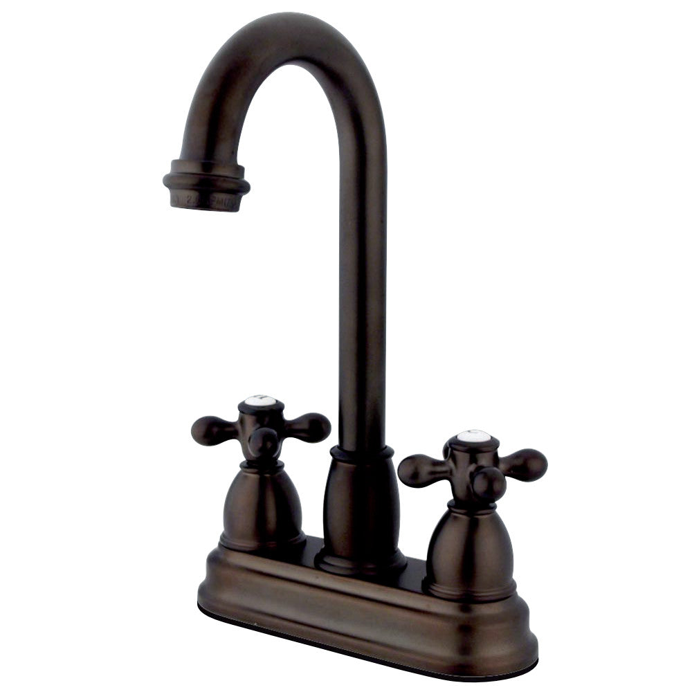 Kingston Brass KB3495AX Restoration 4&quot; Centerset Bar Faucet