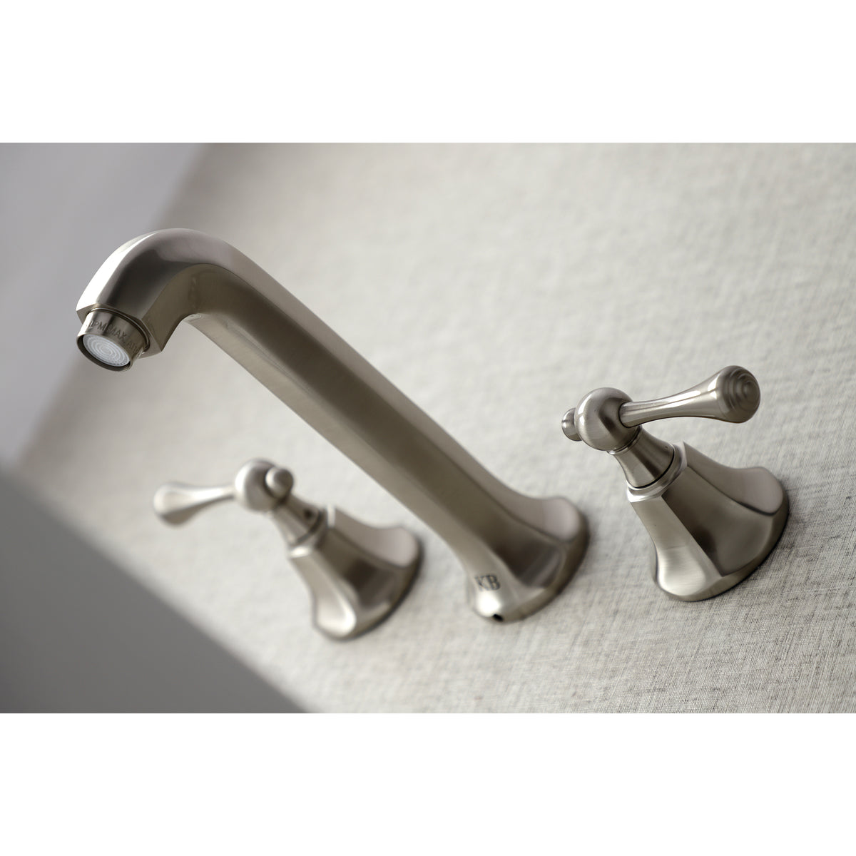Kingston Brass KS4128BL Wall Mount Bathroom Faucet