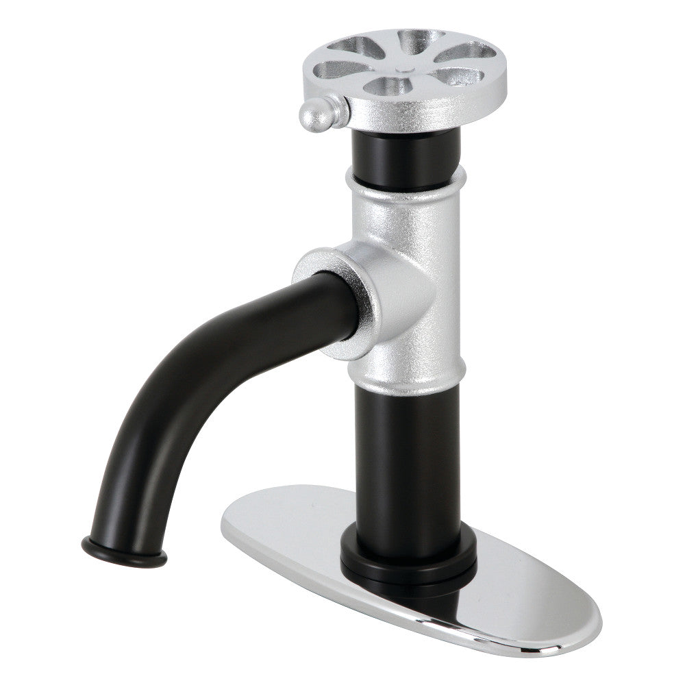Kingston Brass KSD2824RX Belknap Single-Handle Bathroom Faucet with Push Pop-Up