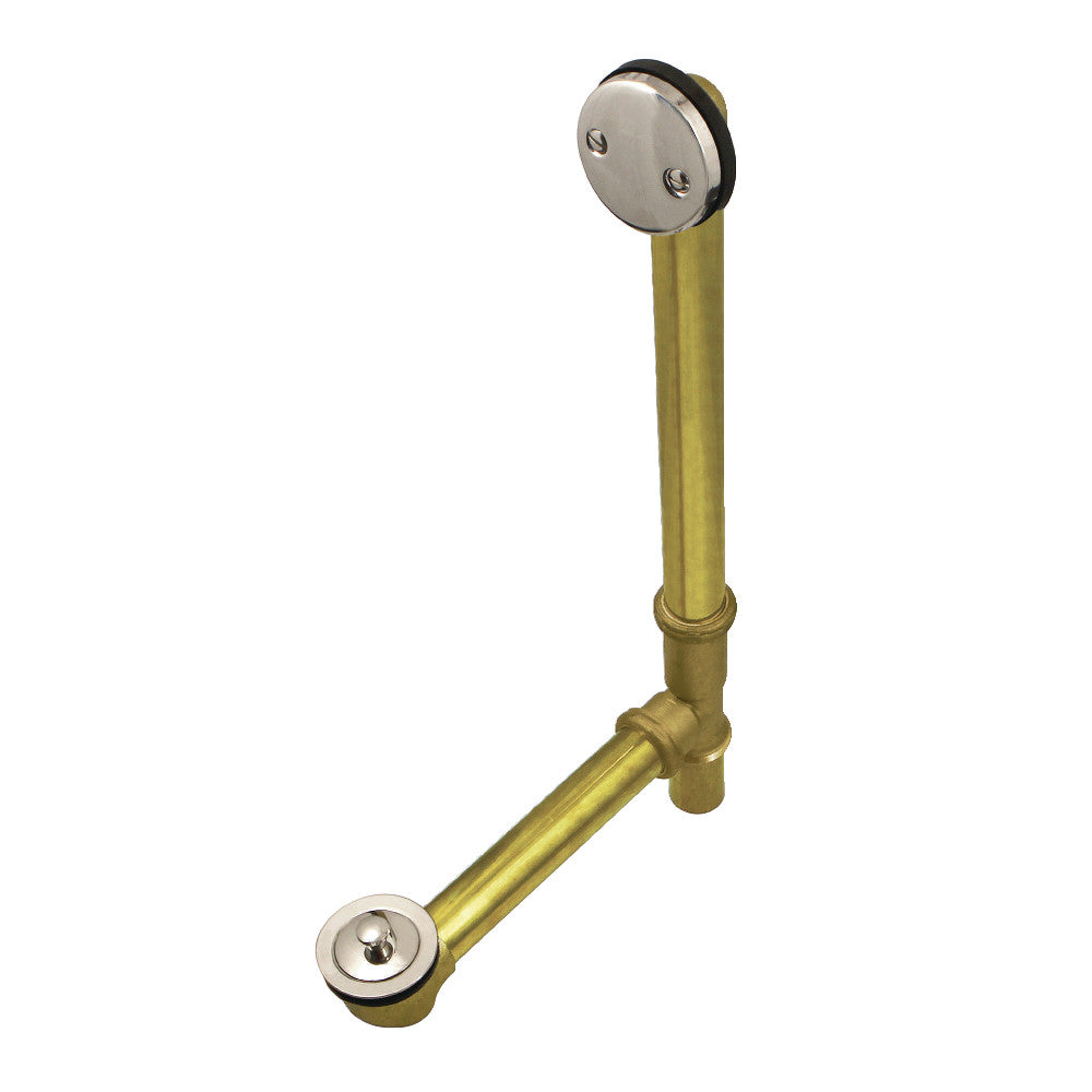 Kingston Brass 16-Inch Lift and Lock Tub Waste and Overflow