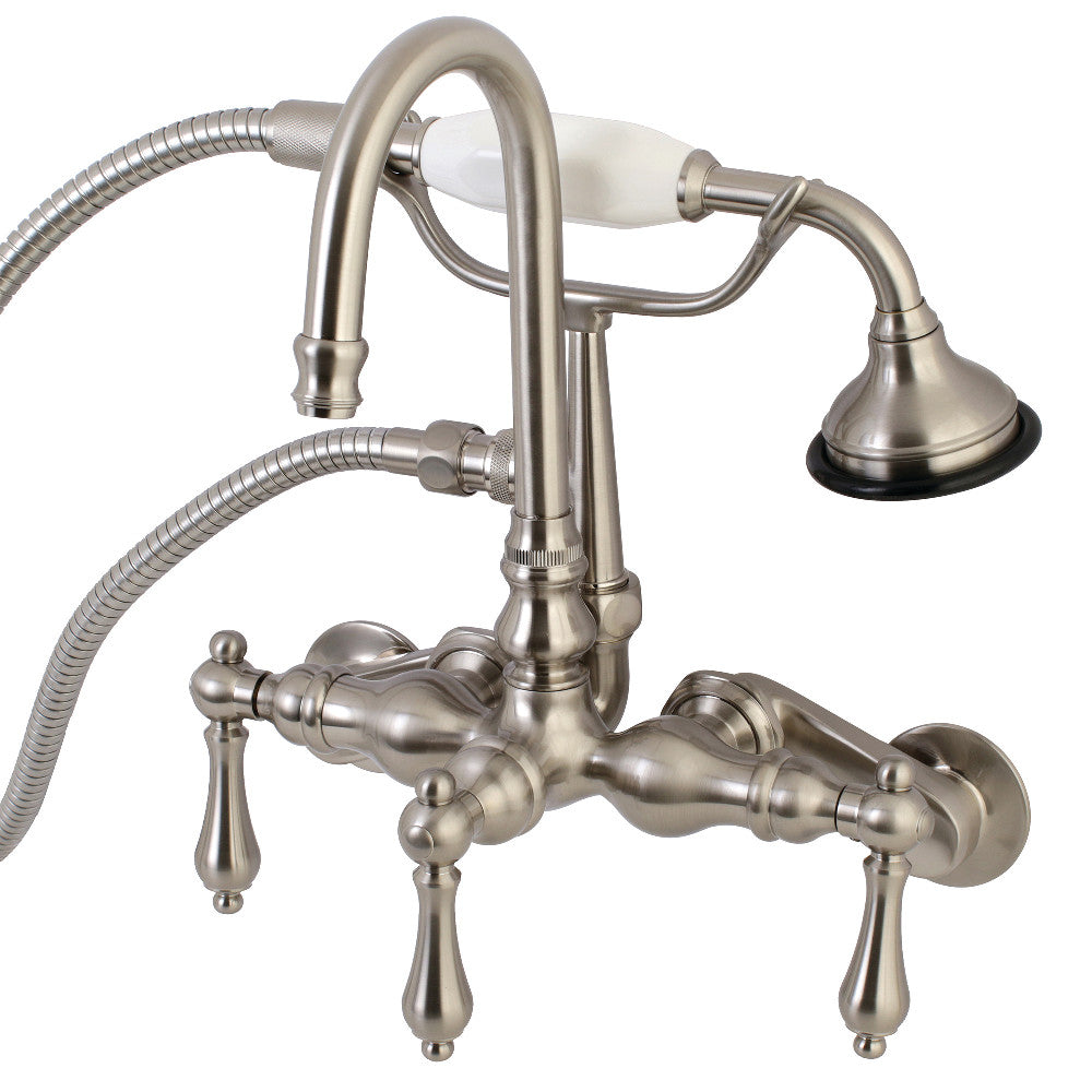 Aqua Vintage Wall Mount Clawfoot Tub Faucets