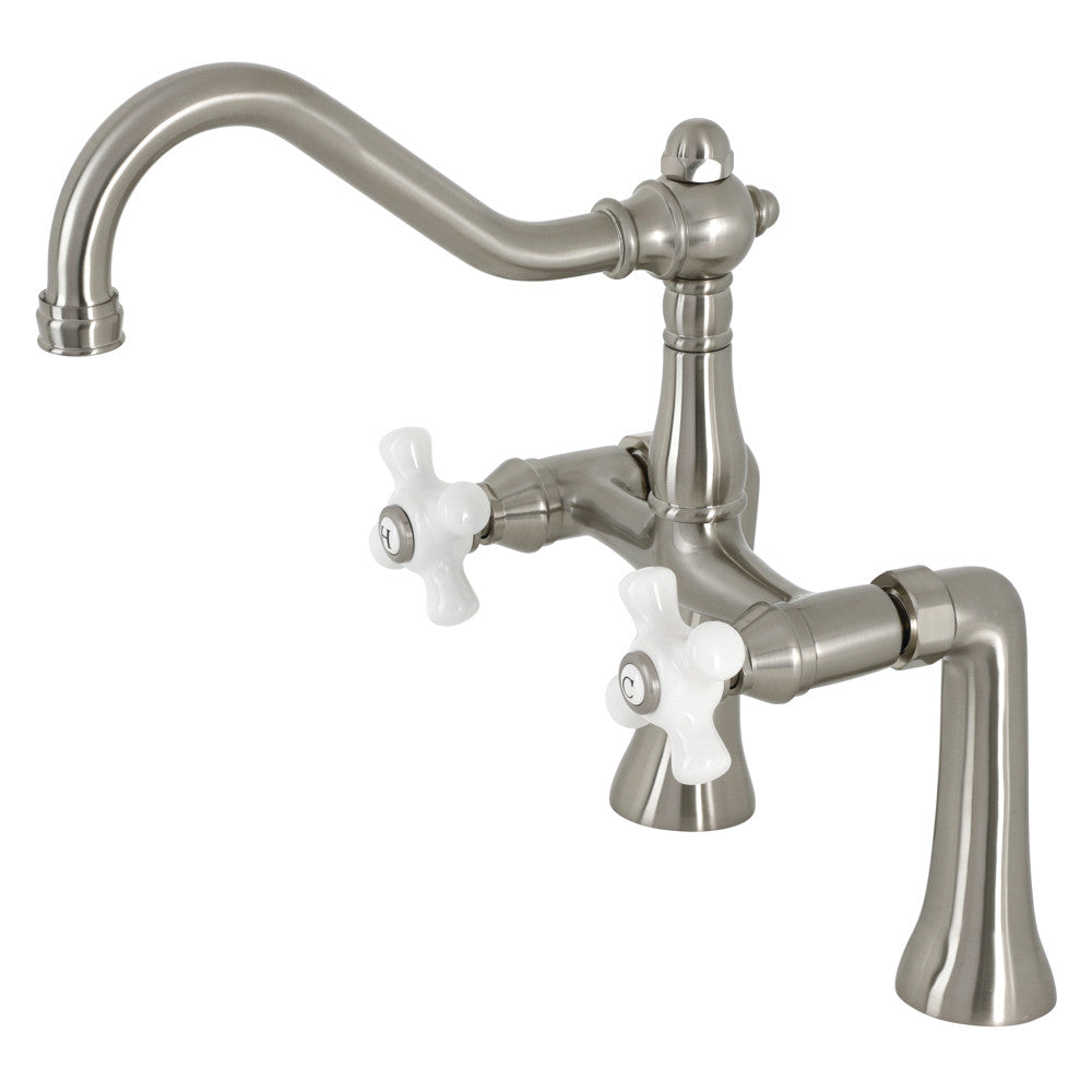 Restoration Deck Mount Clawfoot Tub Faucet