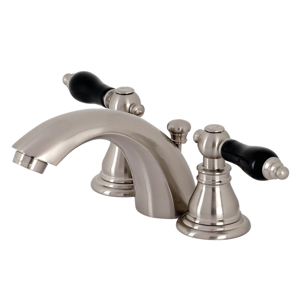 Kingston Brass KB958AKL Duchess Widespread Bathroom Faucet with Plastic Pop-Up