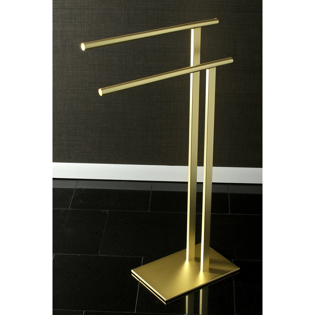 Kingston Brass Freestanding Double Towel Rack