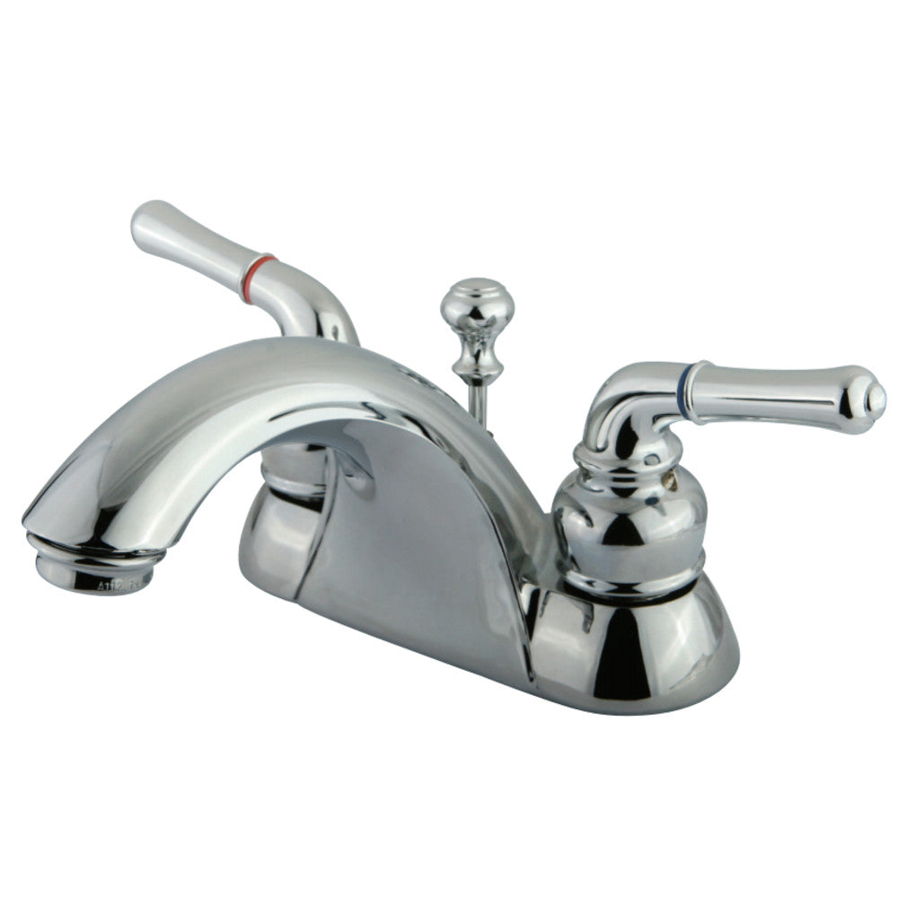 Kingston Brass KB2622B Naples 4 in. Centerset Bathroom Faucet