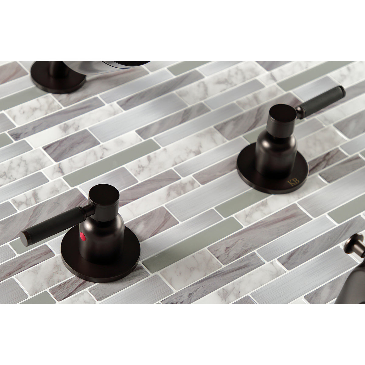 Kaiser Two-Handle Tub and Shower Faucet