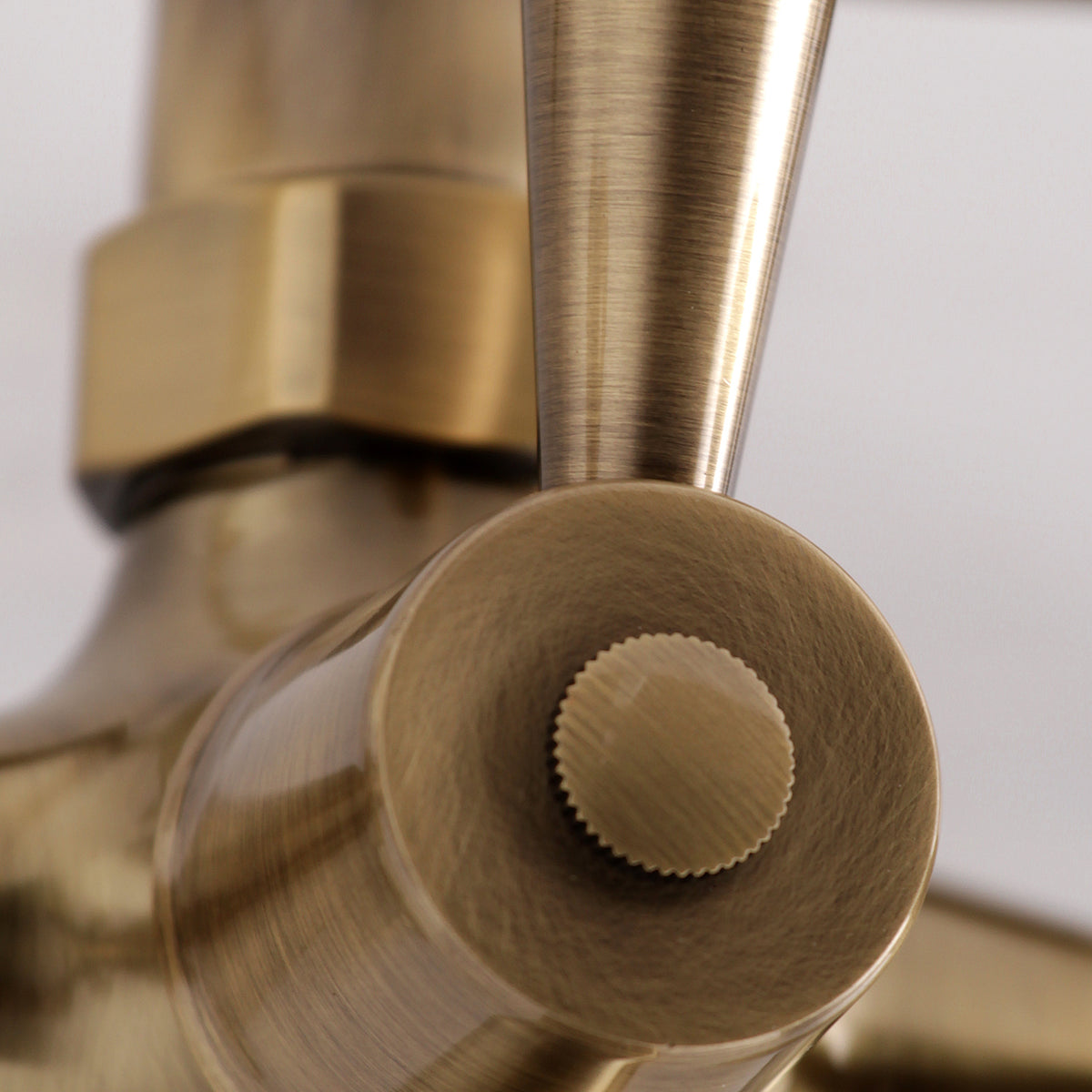 Kingston Wall Mount Clawfoot Tub Faucet with Hand Shower