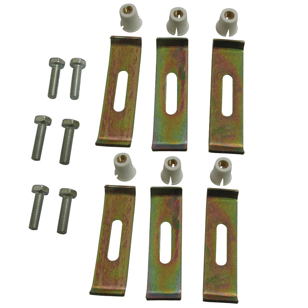 Kingston Brass KUHDWR6 Undermount Clip 6 Clips Pack