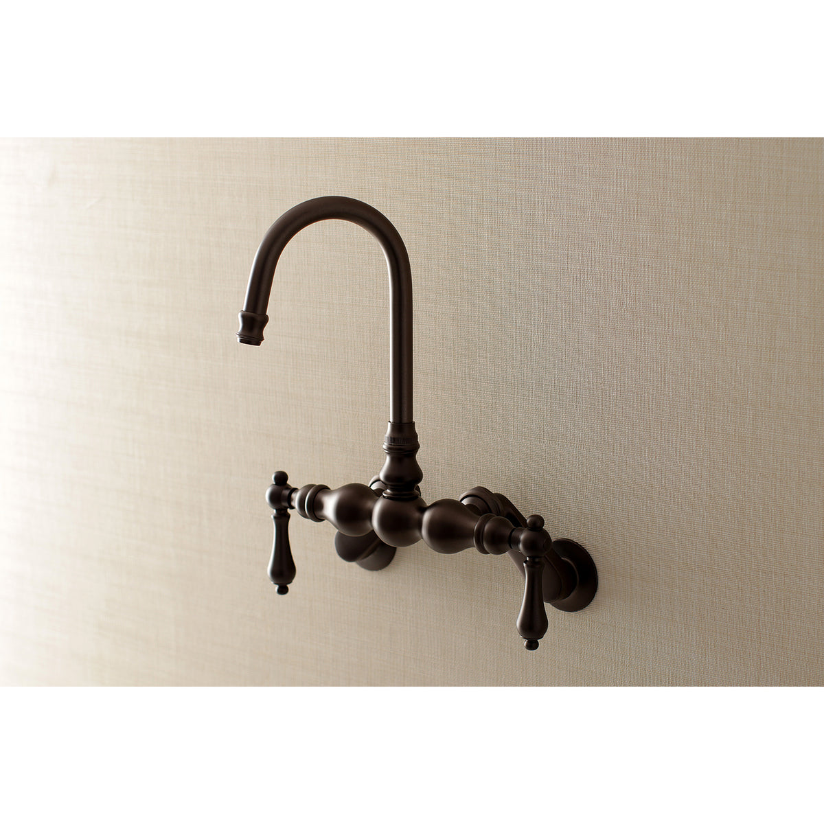 Aqua Vintage Adjustable Center Wall Mount Tub Faucet