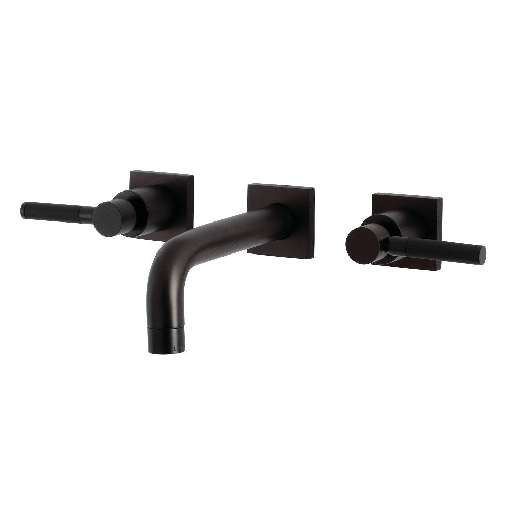 Kingston Brass KS6122DKL Ksiser Two-Handle Wall Mount Bathroom Faucet