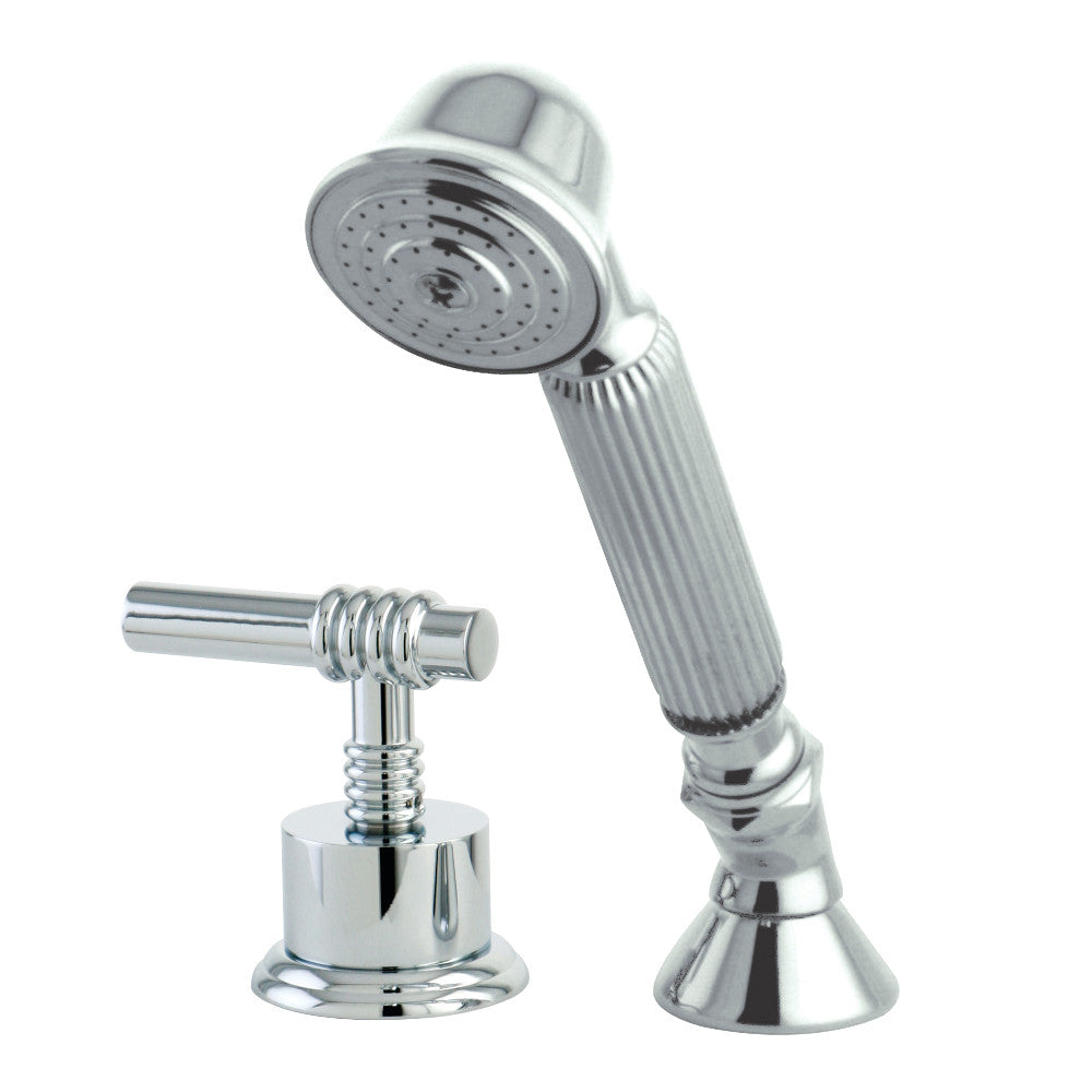 Kingston Brass Deck Mount Hand Shower with Diverter for Roman Tub Faucet
